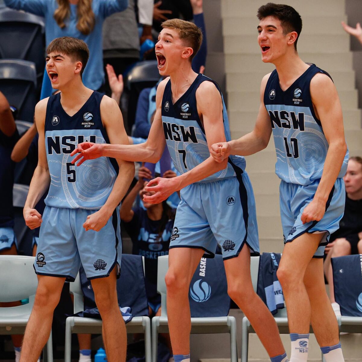 PLAYERS AT U16 NATIONALS 2023 Hills Basketball Association Ltd